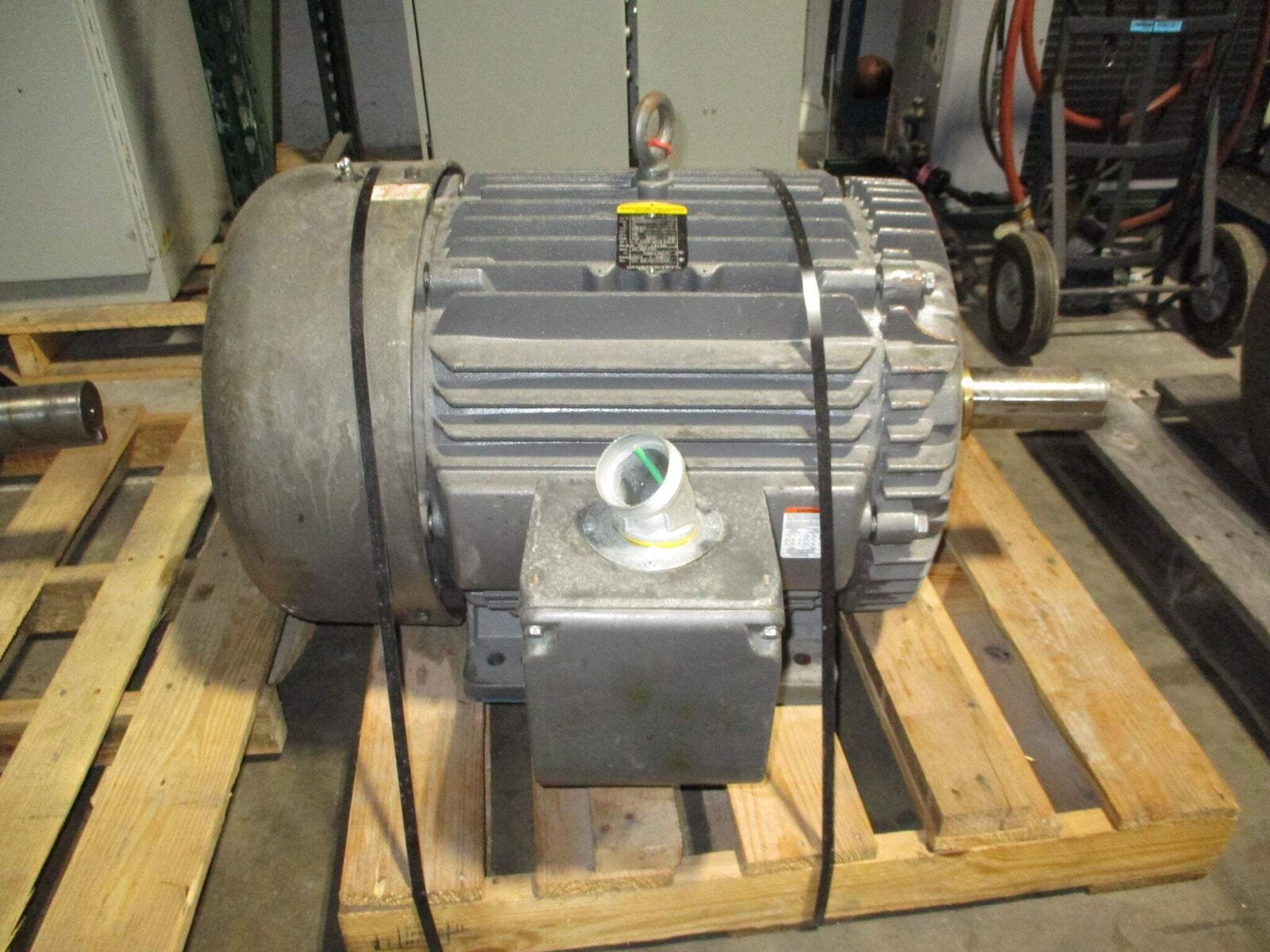 Baldor Motor M4458T 50HP 230/460V 126/63A 900RPM 60Hz 3Ph 404T Frame Used