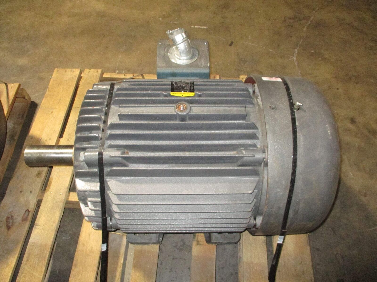 Baldor Motor M4458T 50HP 230/460V 126/63A 900RPM 60Hz 3Ph 404T Frame Used