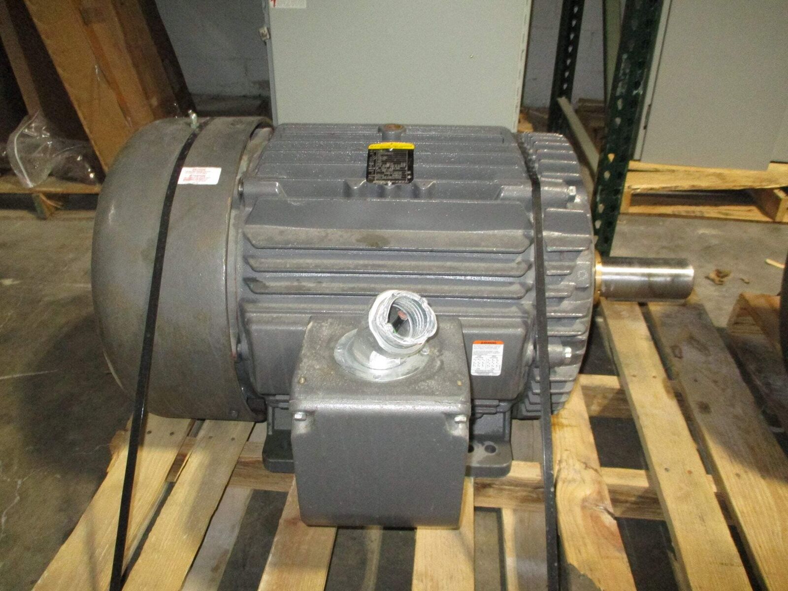 Baldor Motor M4458T 50HP 230/460V 126/63A 900RPM 60Hz 3Ph 404T Frame Used