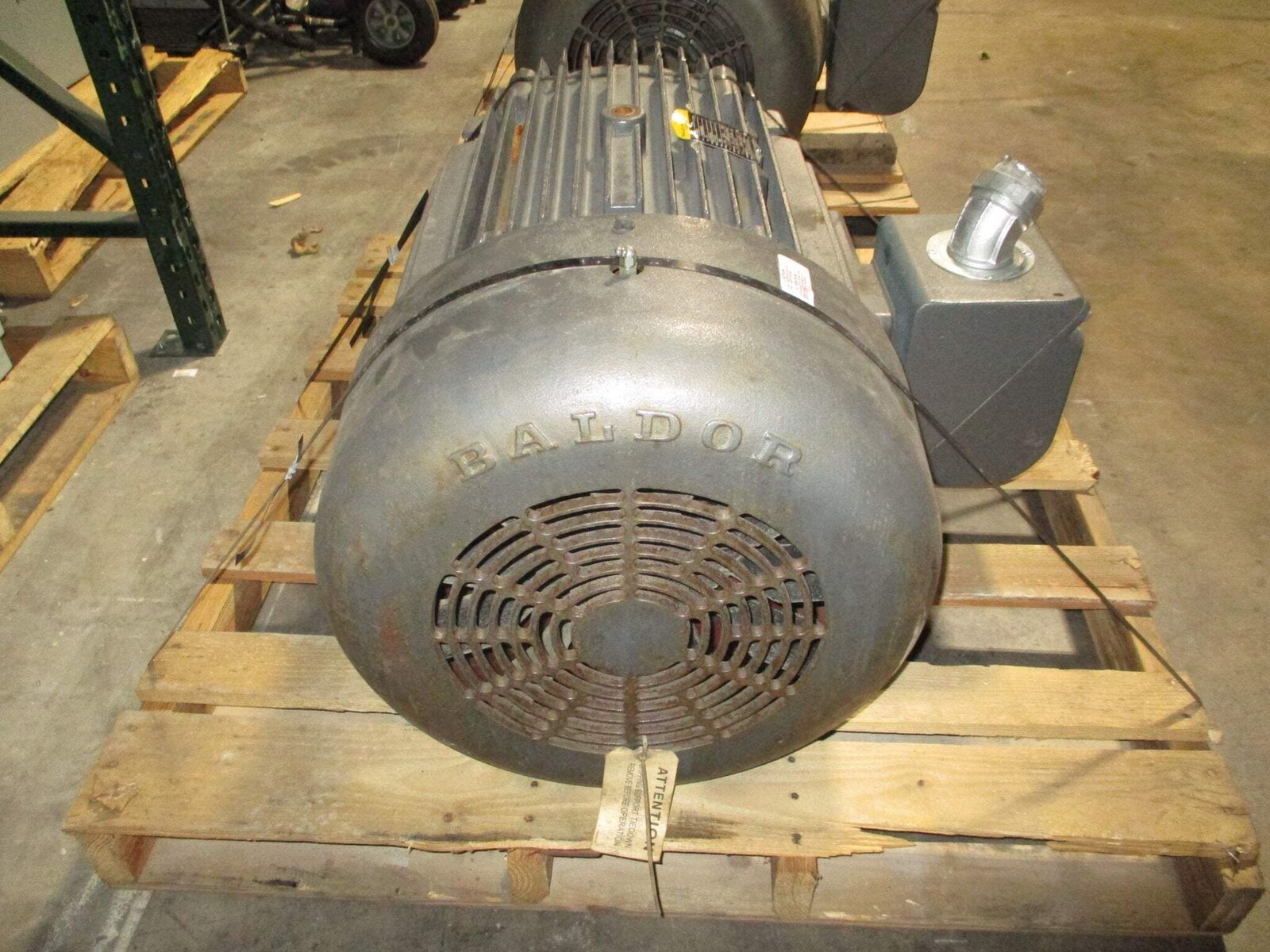 Baldor Motor M4458T 50HP 230/460V 126/63A 900RPM 60Hz 3Ph 404T Frame Used