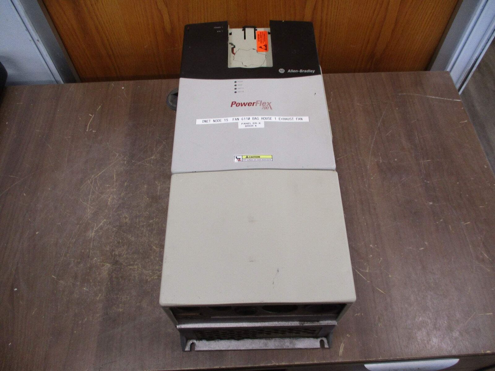Allen-Bradley PowerFlex 700 AC Drive 20BD052A0AYNANN0 40HP 3Ph *No Keypad* Used