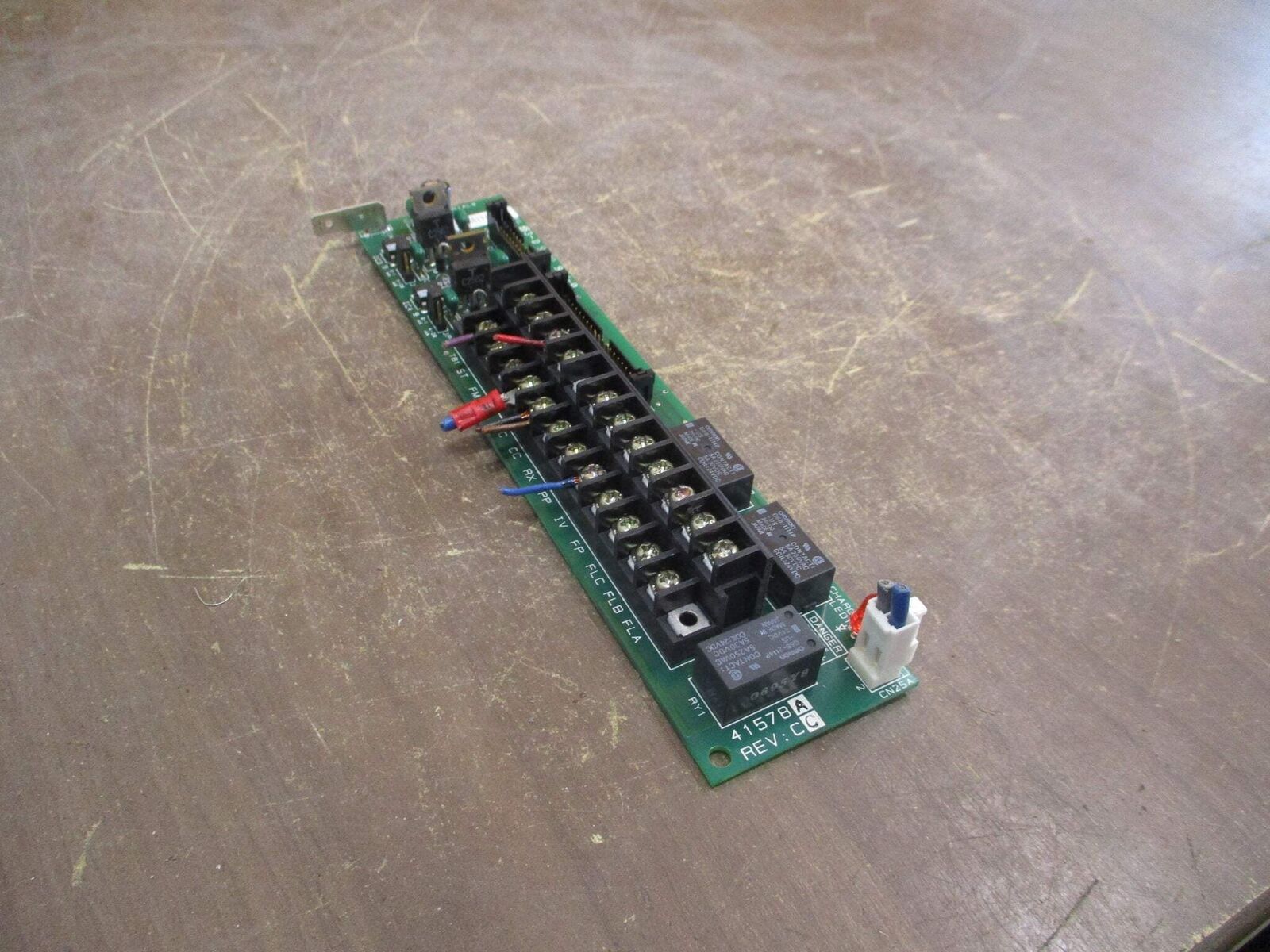 Toshiba Terminal Board 41578A Rev. CC Used