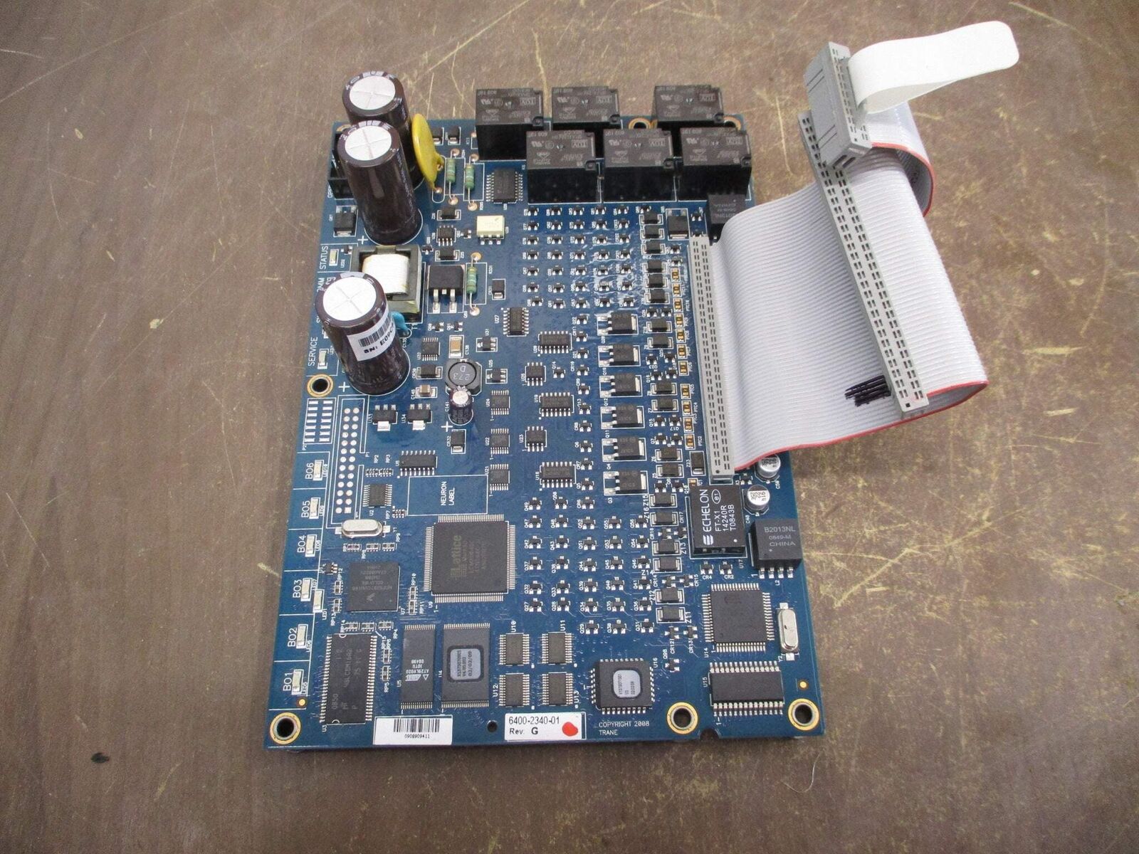 Trane Tracer Control Board 6400-2340-01 Rev. G Used