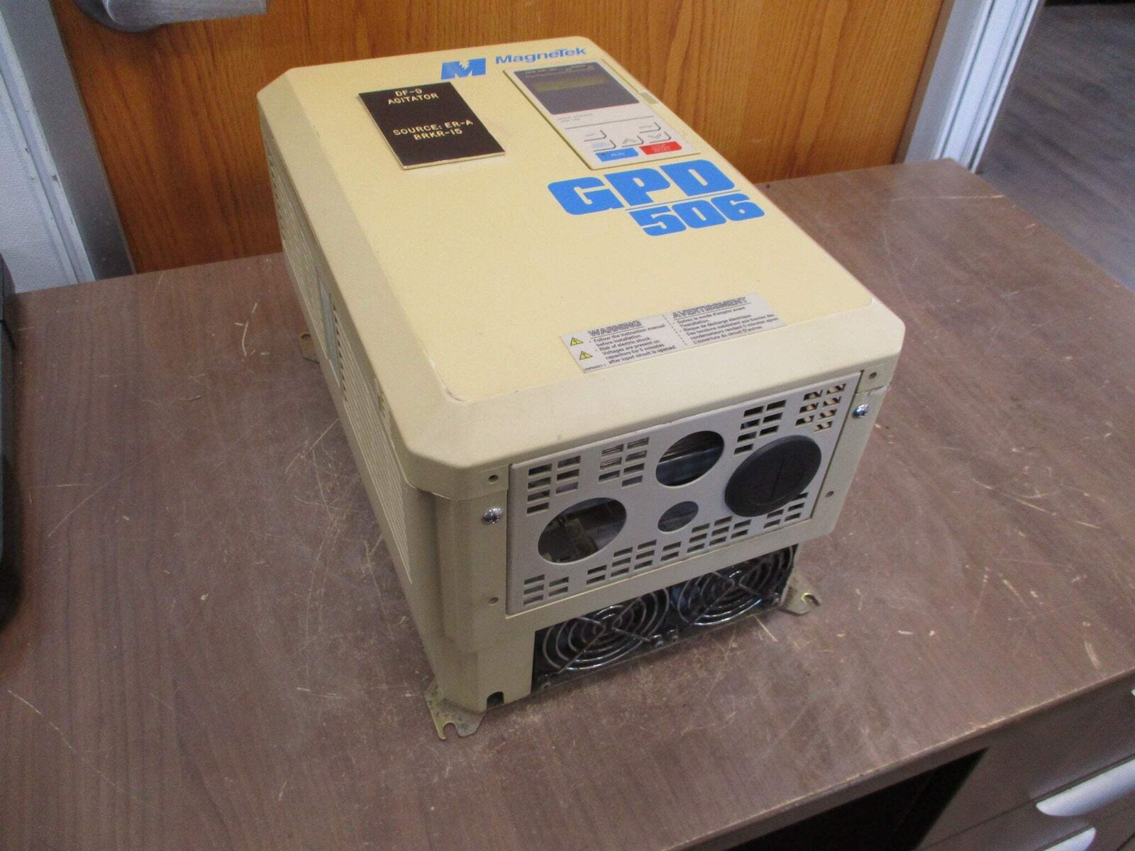 MagneTek GPD 506 AC Drive GPD506V-B027 20HP 3Ph w/ Keypad Used