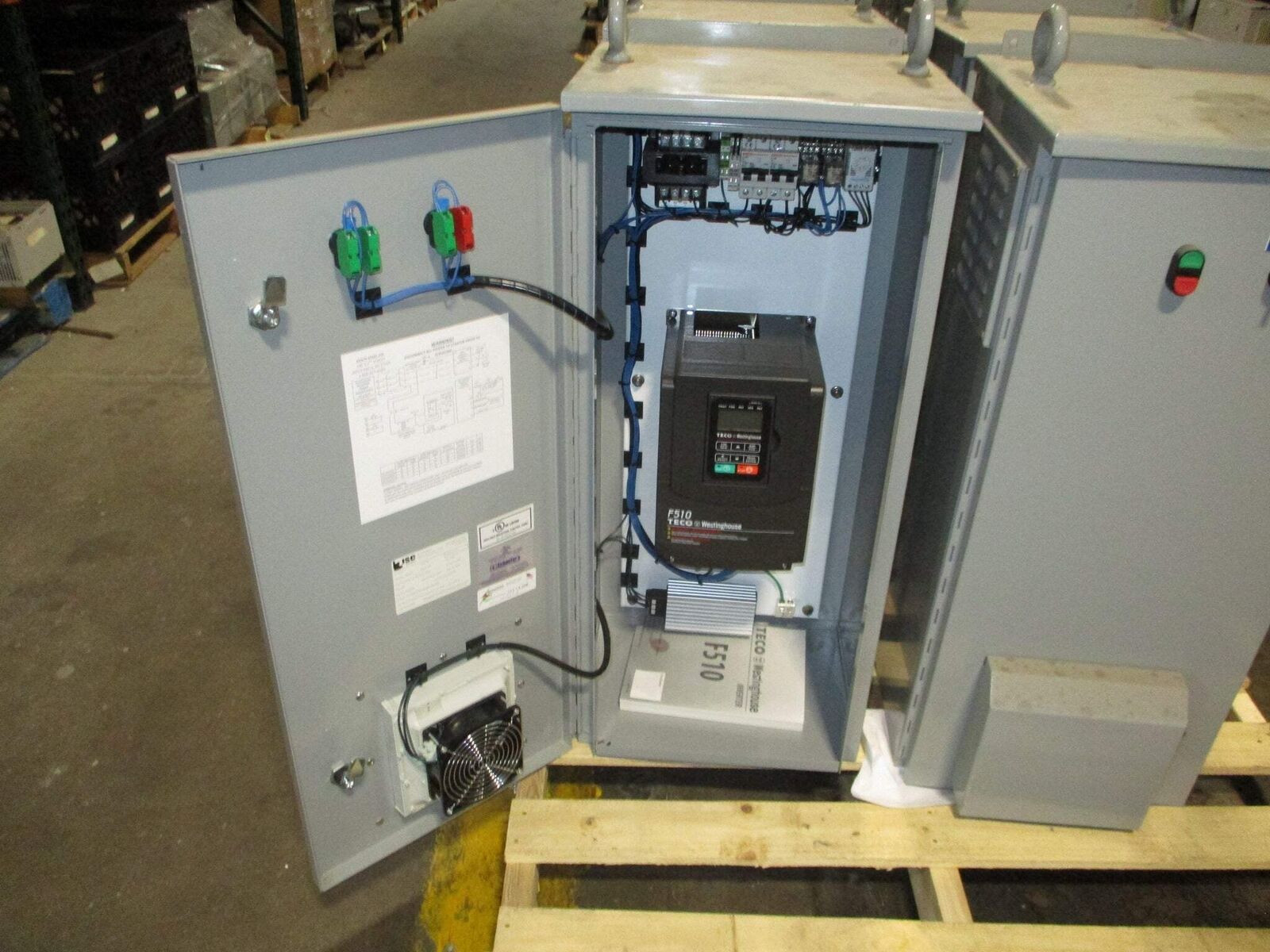 Teco Westinghouse F150 AC Drive F510-4015-C3-U 15HP 3Ph 460V 60Hz *No Box*