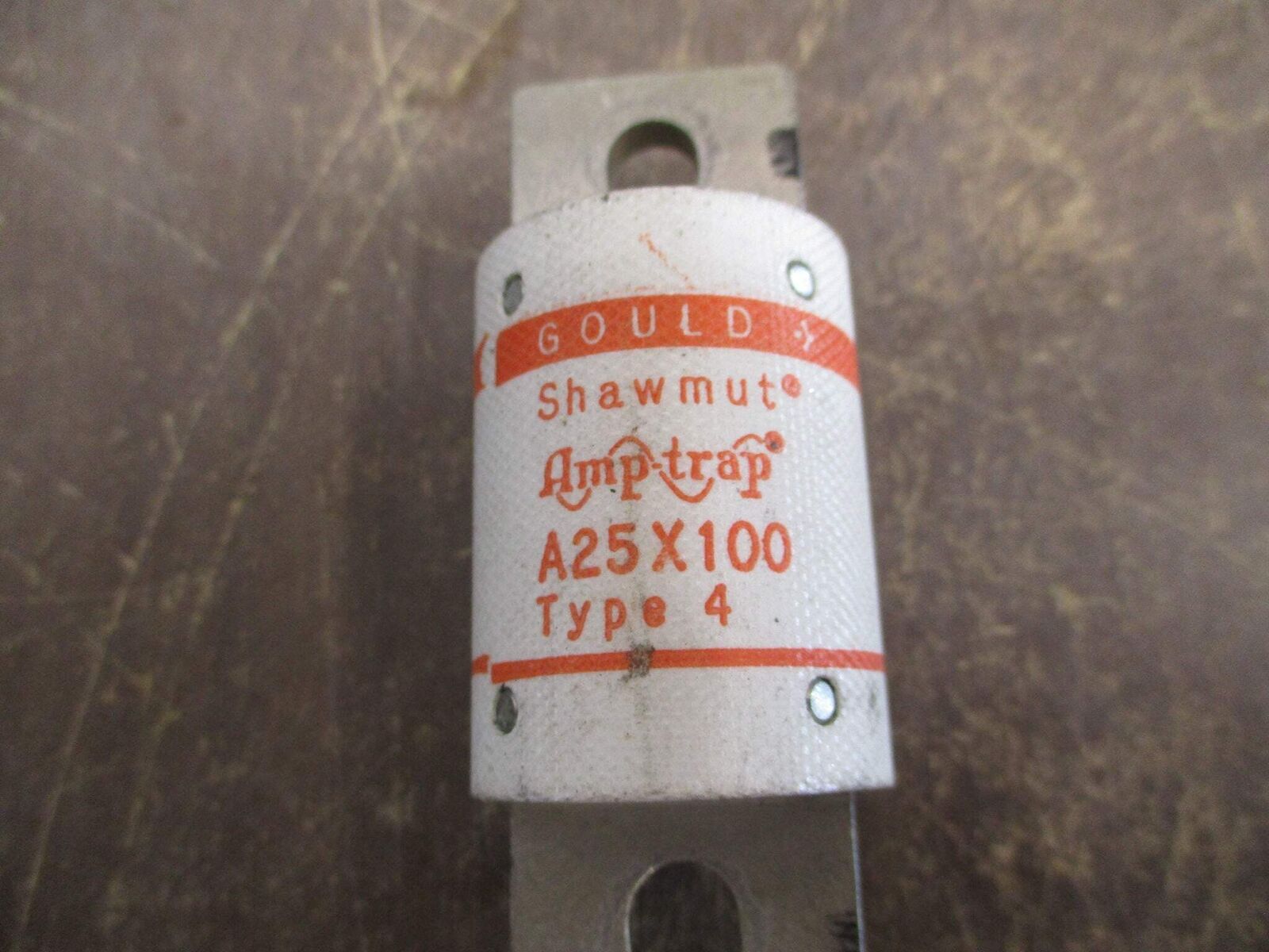 Gould Shawmut Amp-Trap Fuse A25X100 100A 250V Used