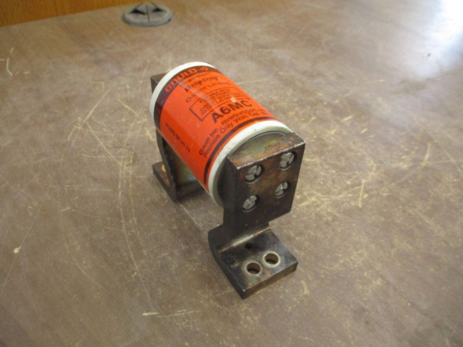 Gould Shawmut Amp-Trap Fuse A6MC For Use w/ TB6B Breakers Rated 300-600A