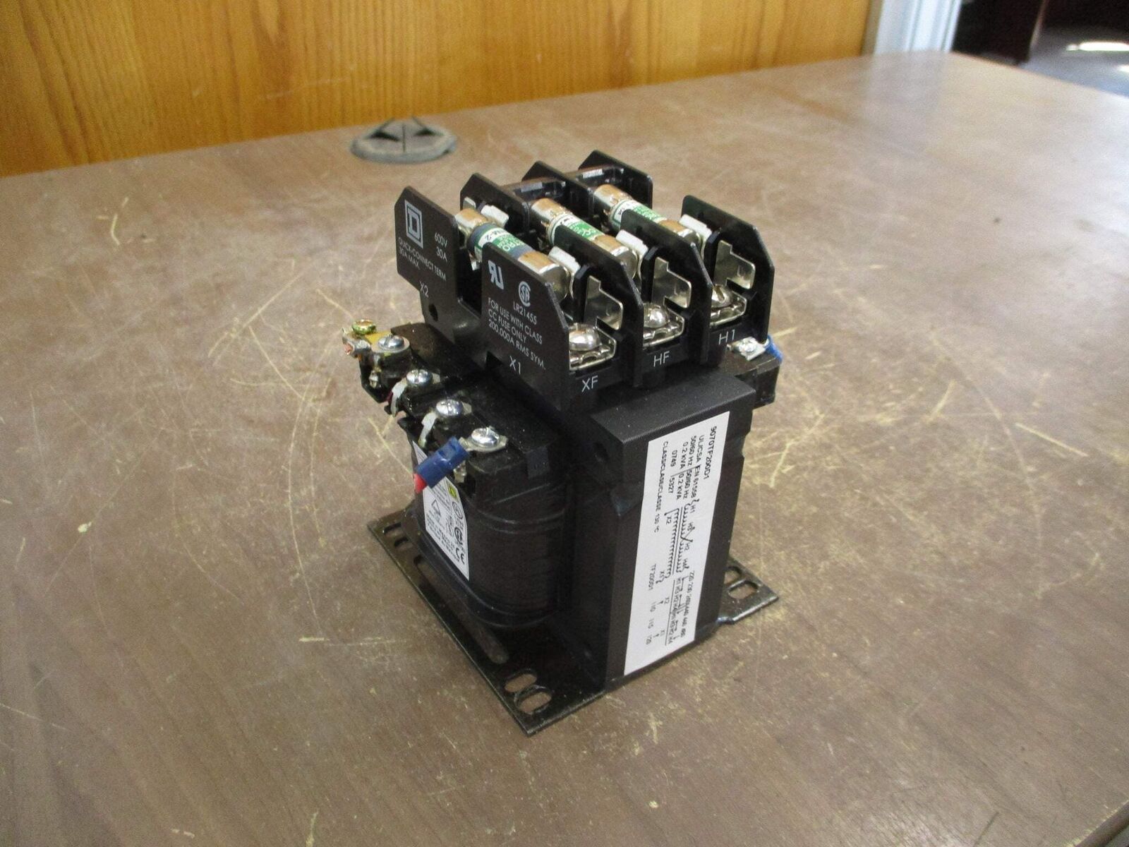 Square D Control Transformer 9070TF200D1 0.2KVA Pri: 240/480V Sec: 120V Used