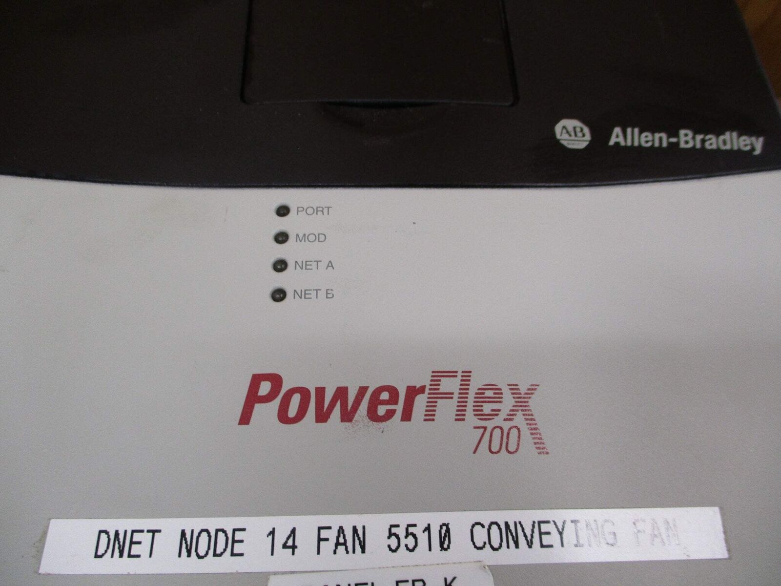 Allen-Bradley PowerFlex 700 AC Drive 20BD040A0AYNANA0 30HP 3Ph *No Keypad* Used