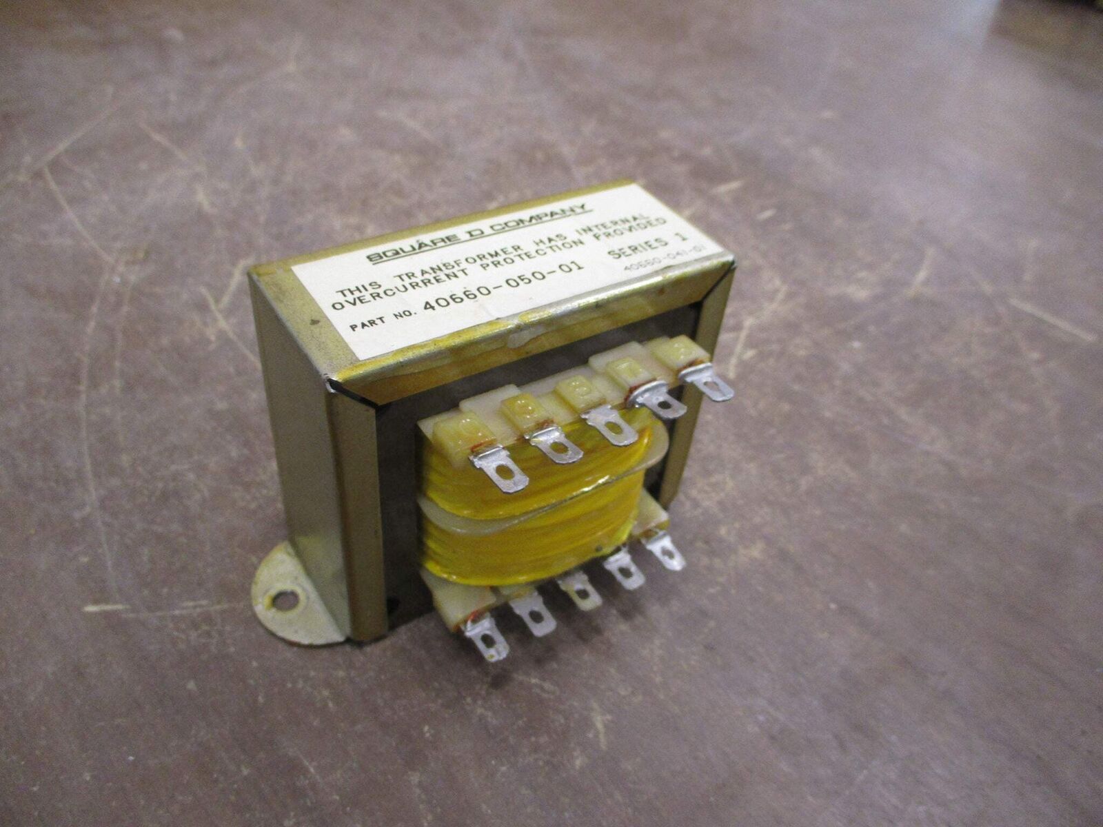 Square D Transformer 40660-050-01 Ser. 1 Used