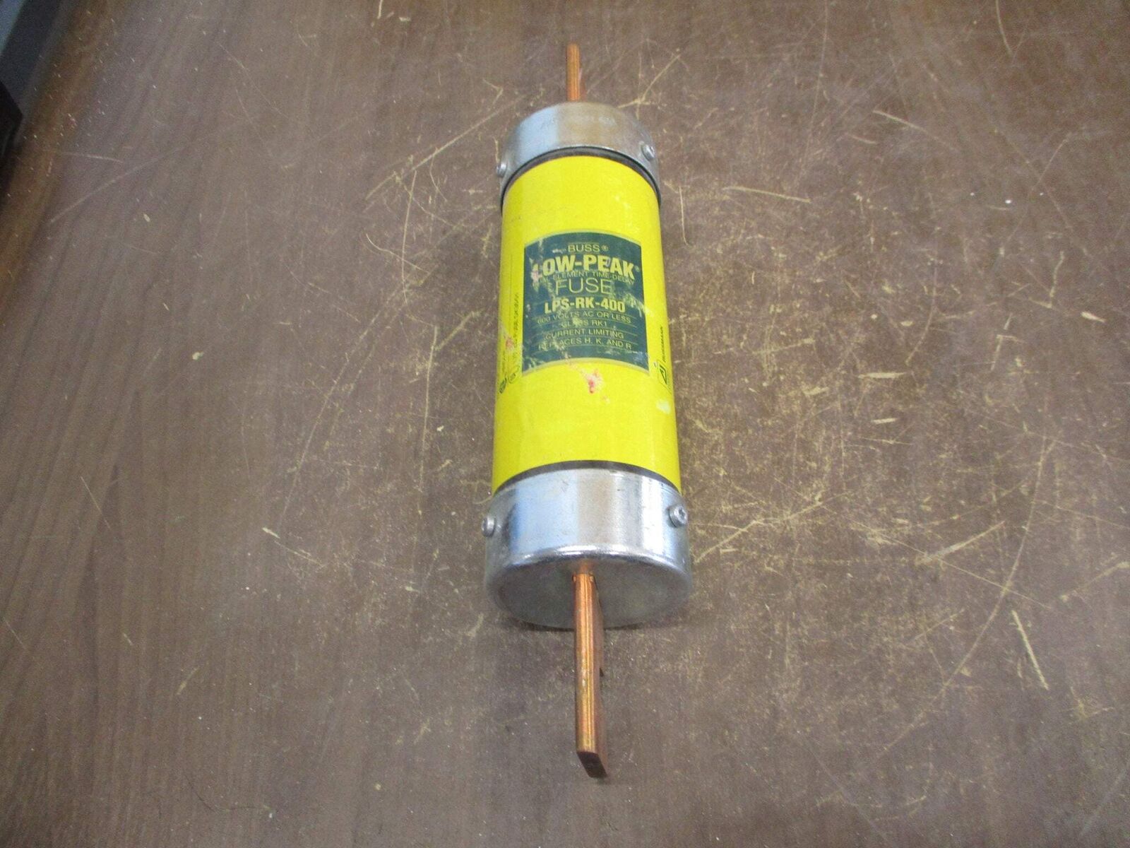 Buss Low-Peak Fuse LPS-RK-400 400A 600V Used