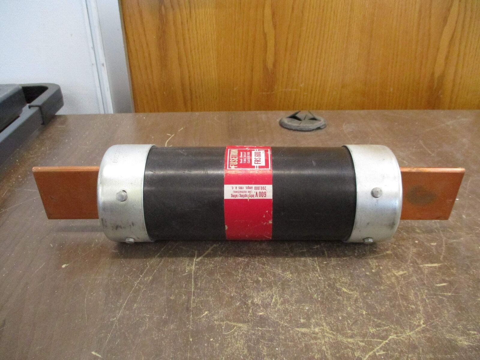 Bussmann Fusetron Fuse FRS 600 600V 600A Used