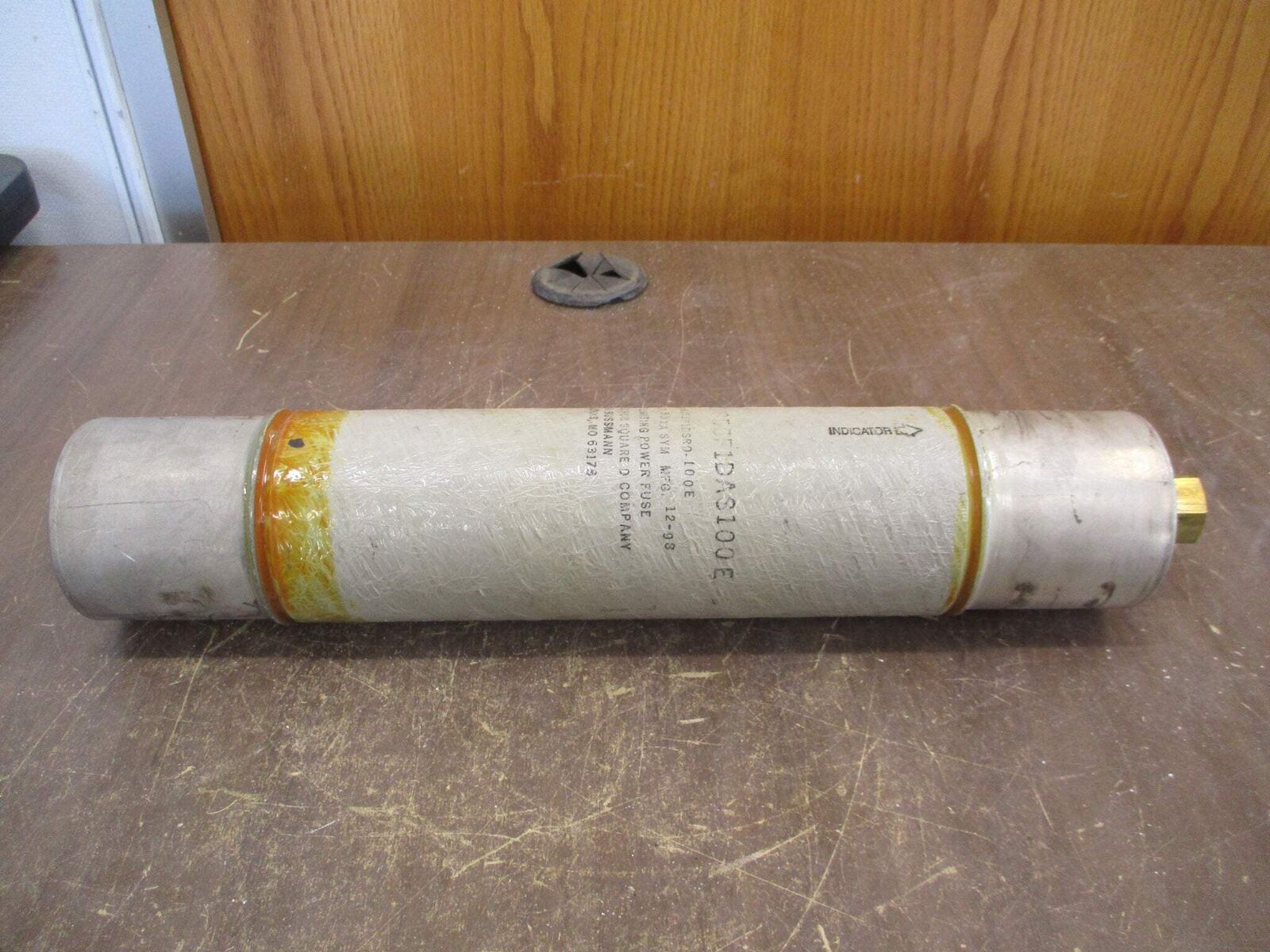Square D Fuse MV055F1DAS100E 15.5kV 100E Used