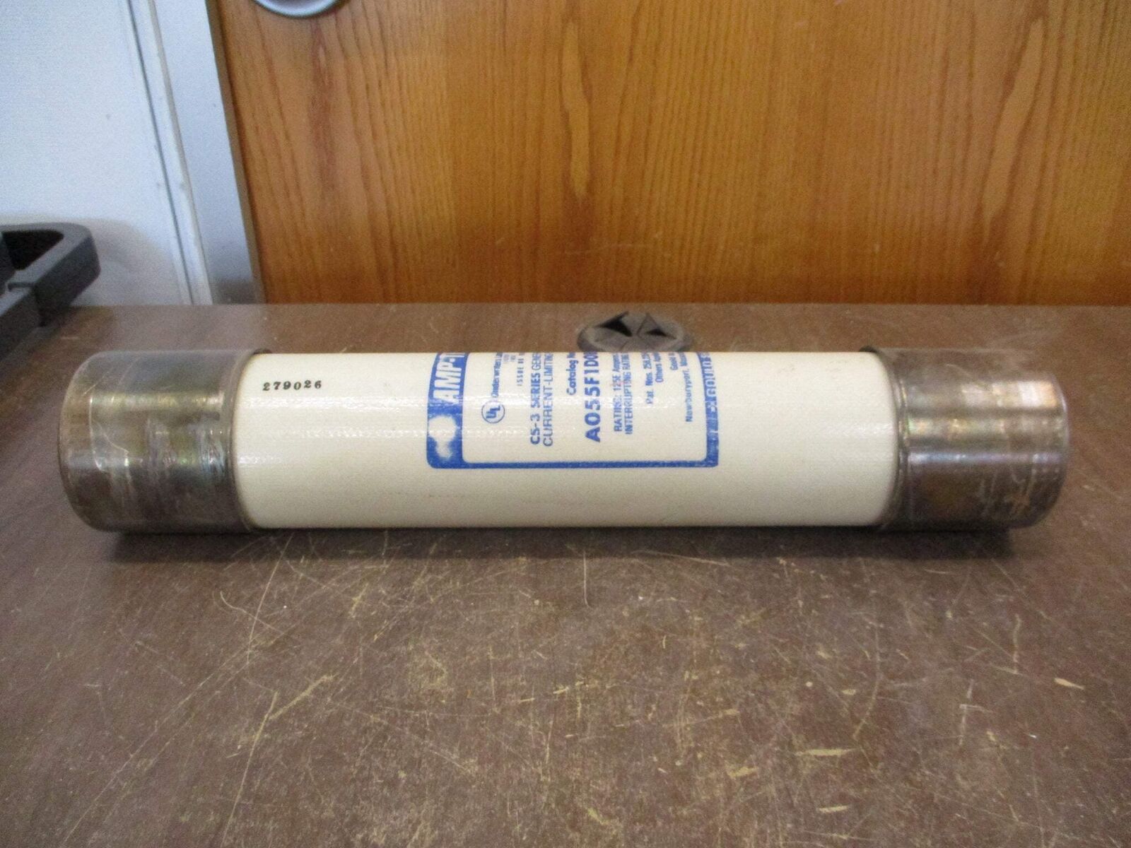 Gould Shawmut Amp-Trap CS-3 Fuse A055F1D0R0-125E 5.5kV 125E Used