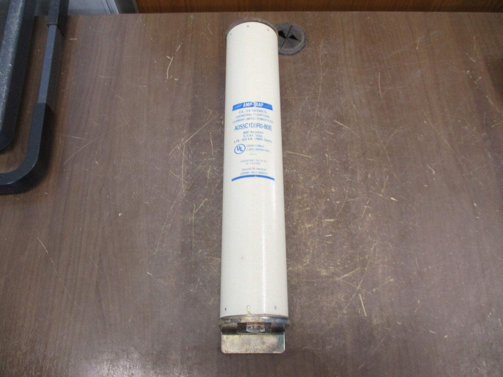 Gould Shawmut CL-14 Amp-Trap Fuse A055C1D0R0-80E 5.5kV 80E New Surplus