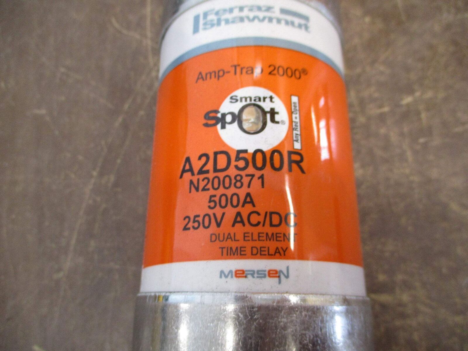 Mersen Amp-Trap 2000 Fuse A2D500R 500A 250V New Surplus