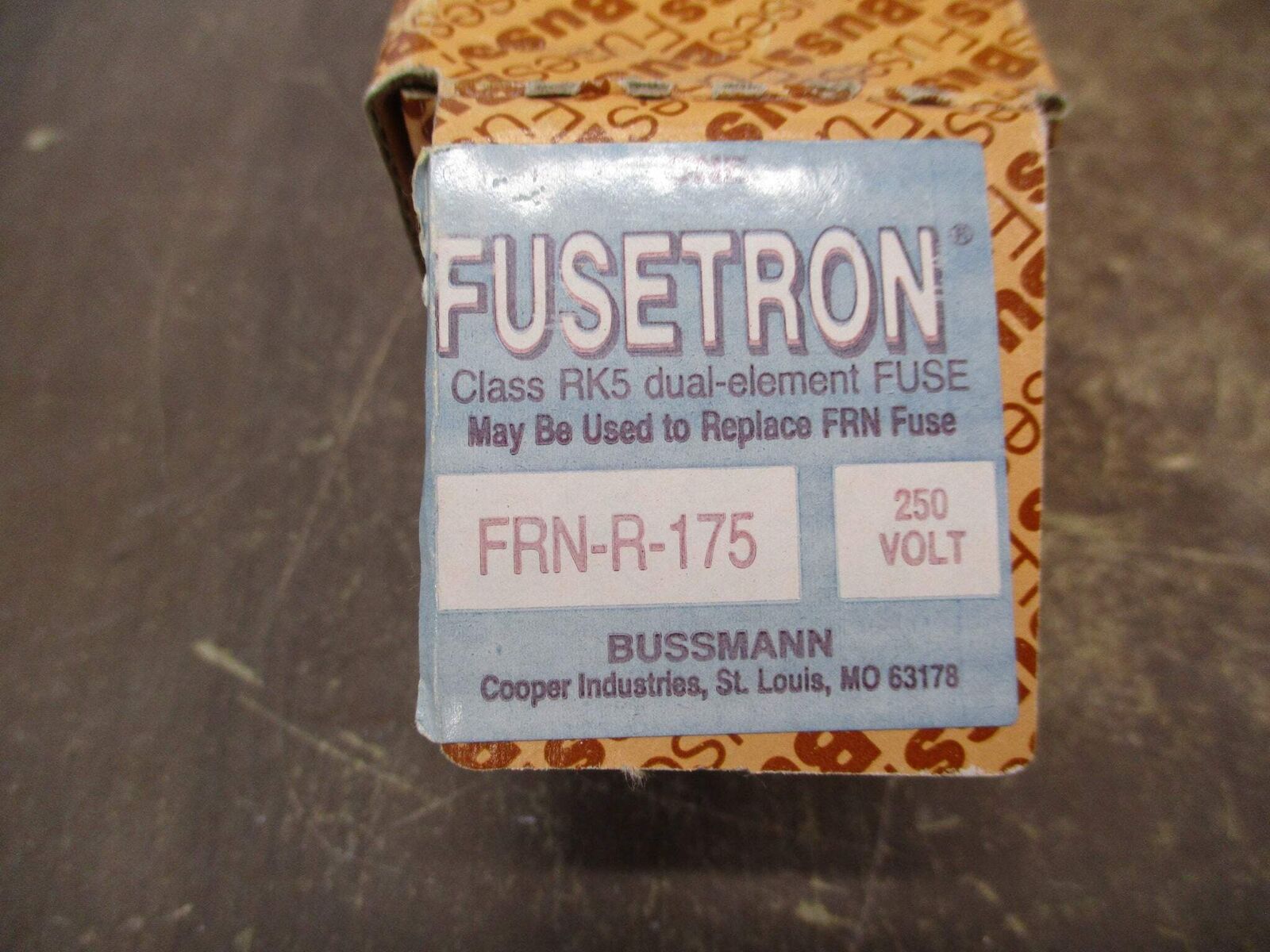 Bussmann Fusetron Fuse FRN-R-175 250V 175A New Surplus