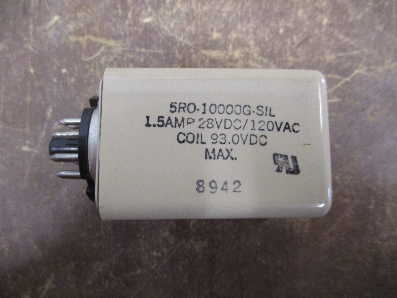 Sigma Relay 5RO-10000G-SIL 93VDC Coil Used