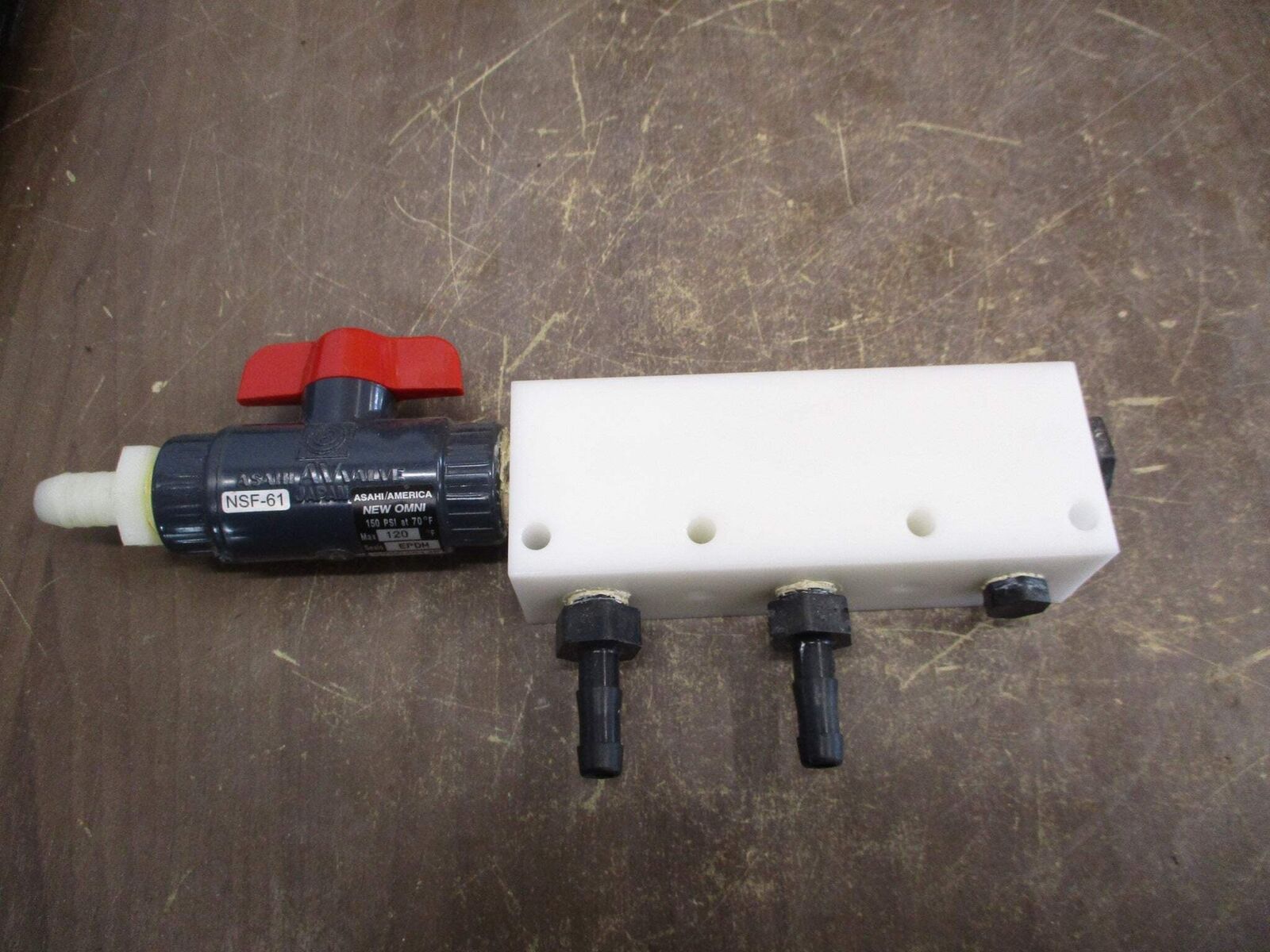Asahi New Omni Ball Valve NSF-61 150PSI Used
