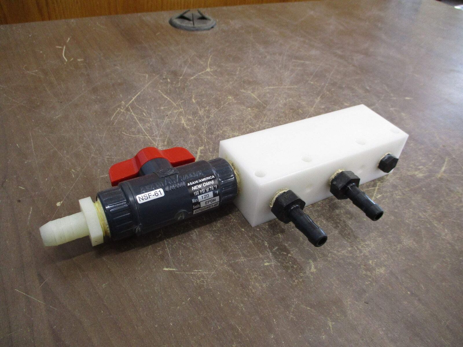 Asahi New Omni Ball Valve NSF-61 150PSI Used