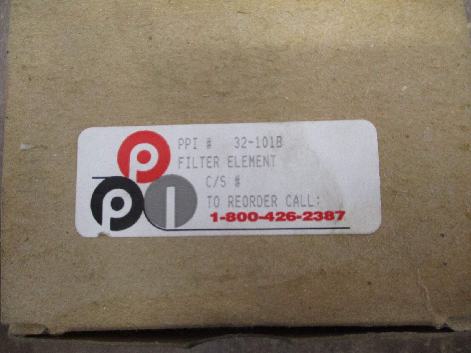 PPI Filter Element 32-101B New Surplus