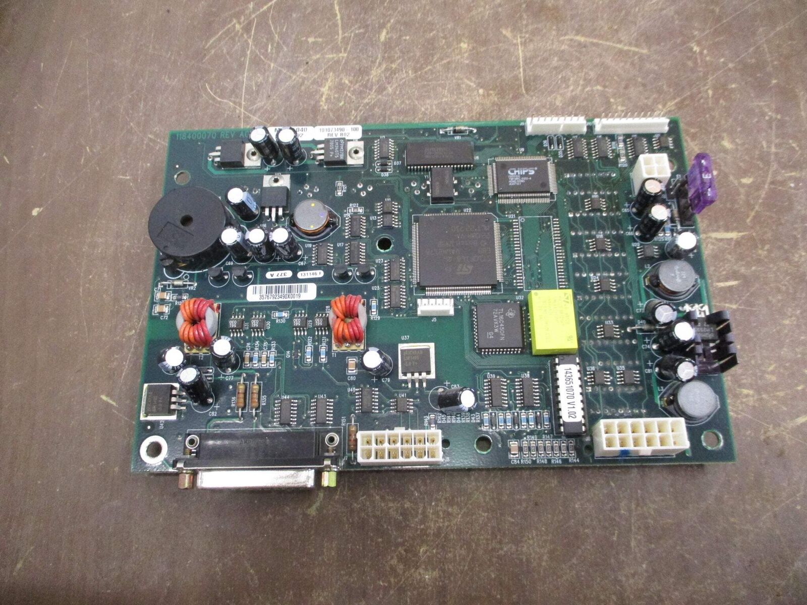 Eaton Monitor Board 101073490-100 Rev. B02 Used