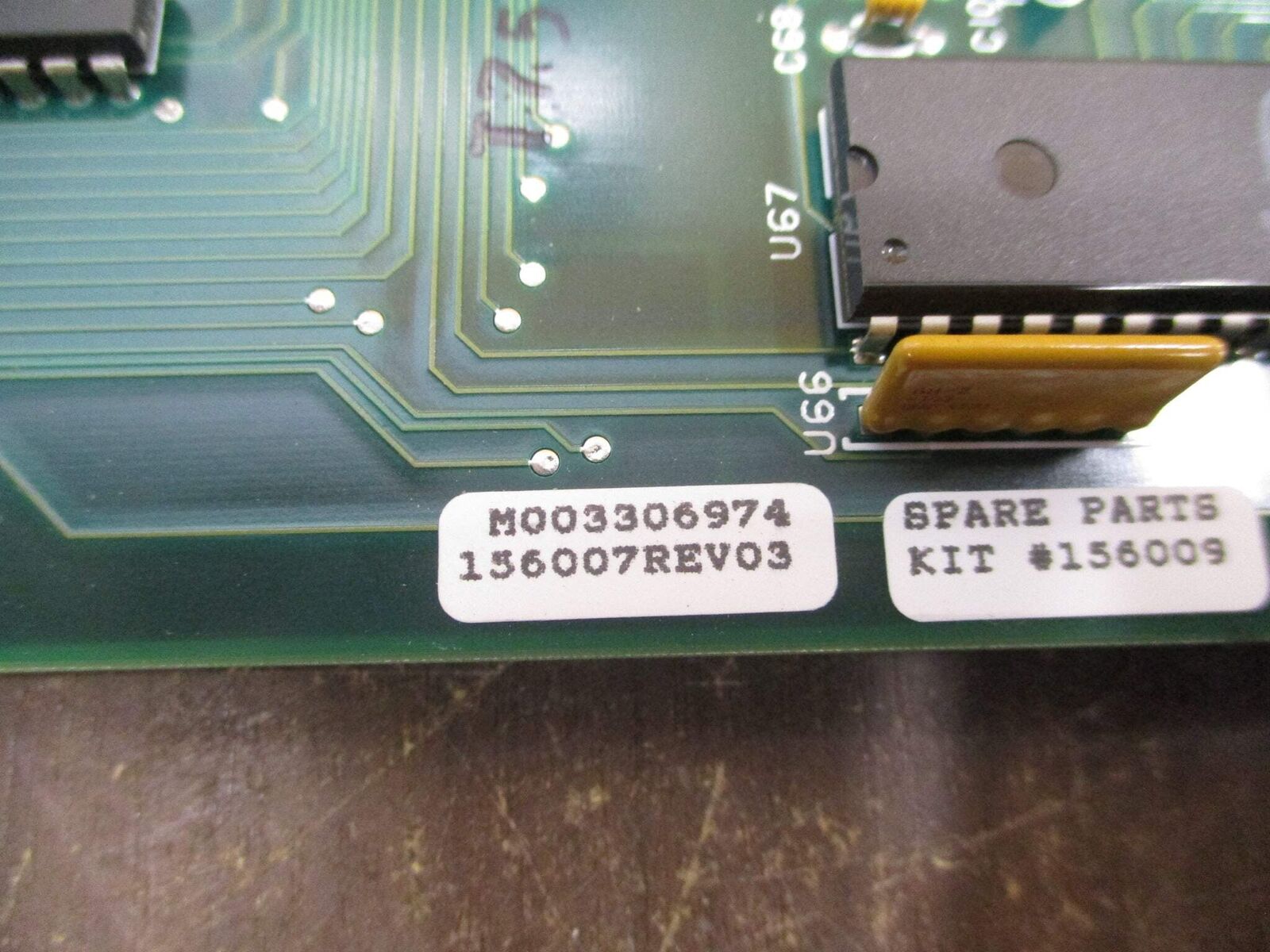 Allen-Bradley Controller Board 156007 Rev. 03 Used