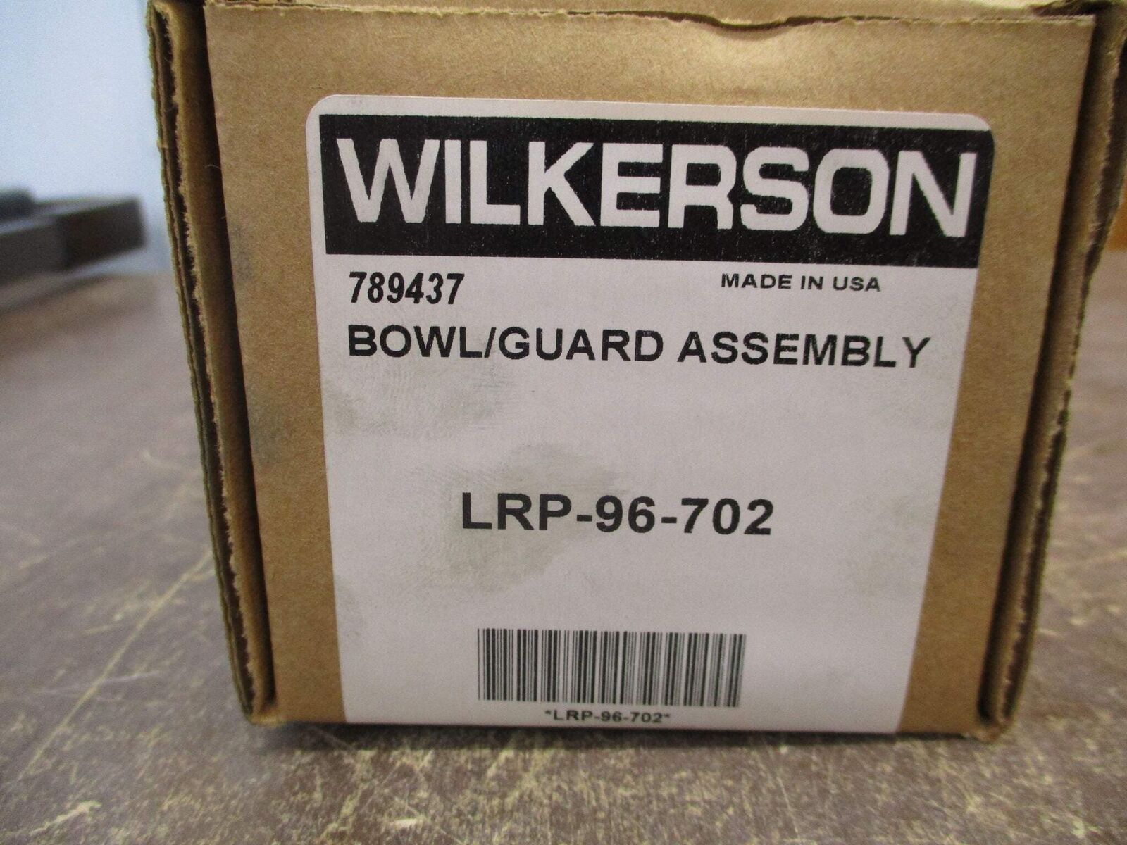 Wilkerson Bowl / Guard Assembly LRP-96-702 New Surplus