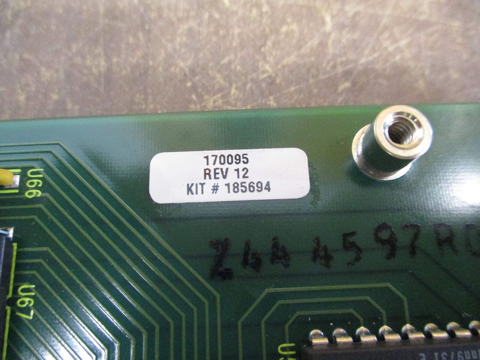 Allen-Bradley Controller Board 170095 Rev. 12 Used