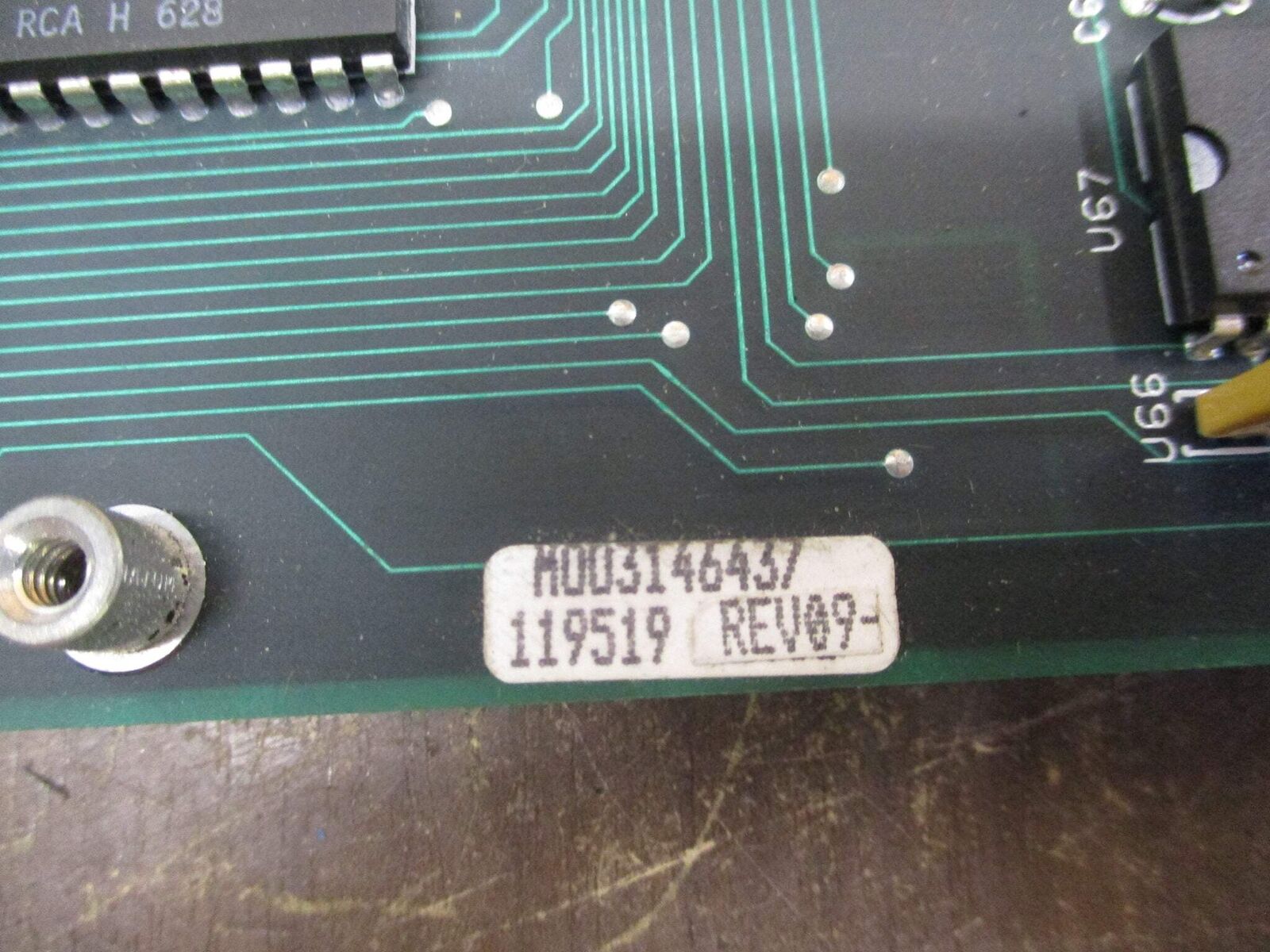 Allen-Bradley Controller Board 119519 Rev. 09 Used