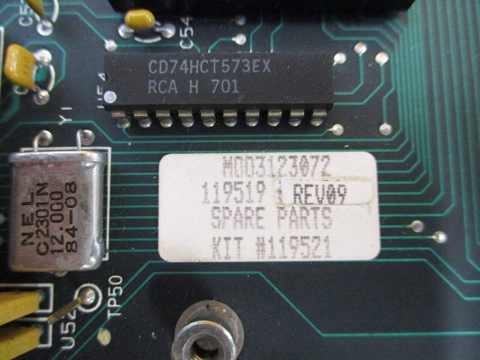 Allen-Bradley Controller Board 119519 Rev. 09 *Broken Clip* Used