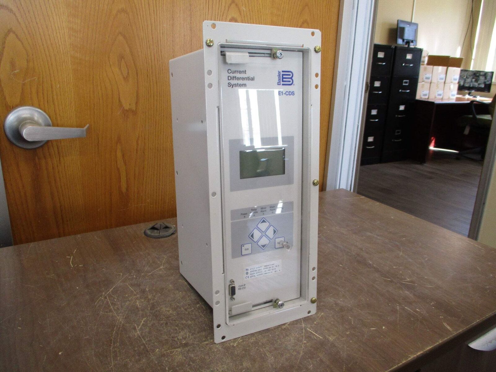 Basler BE1-CDS Current Differential System E0EN0YY1N0V 48-125V AC/DC Used