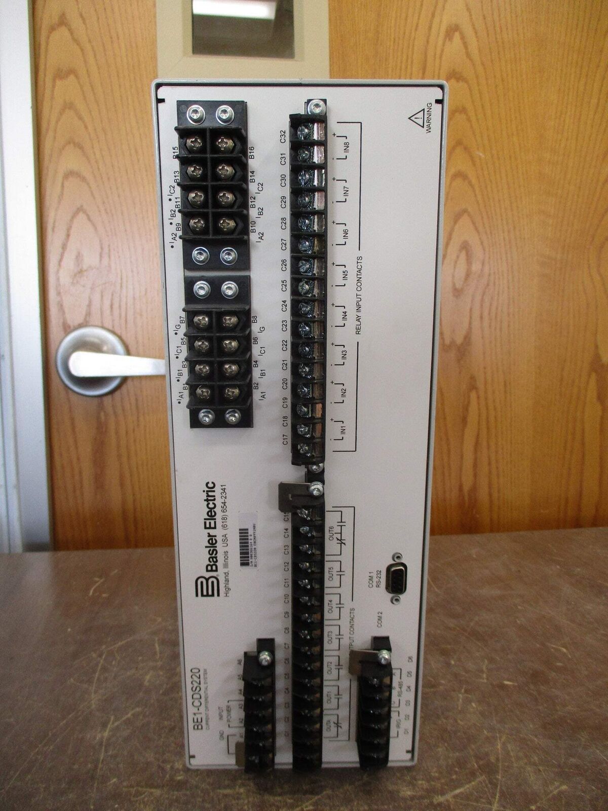 Basler BE1-CDS Current Differential System E0EN0YY1N0V 48-125V AC/DC Used