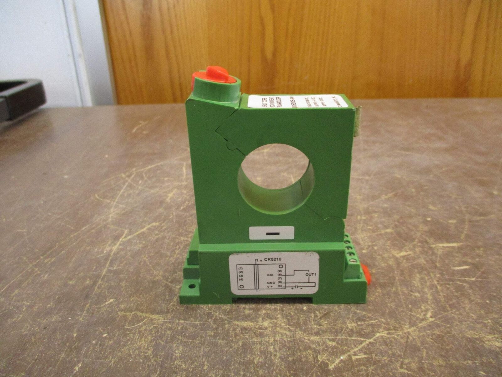 CR Magnetics Split Core DC Current Transducer CR5210S-300 Input: 0-300 ADC Used