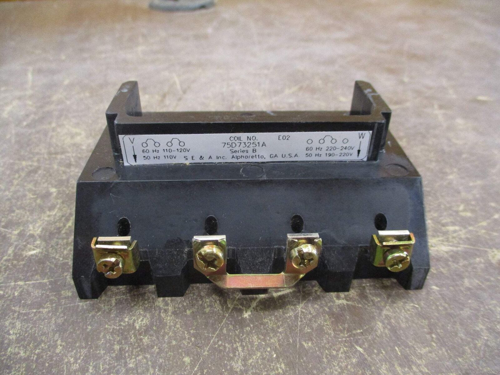 Siemens Magnetic Coil 75D73251A Ser. A 110-120V 220-240V *Some Shelfwear*