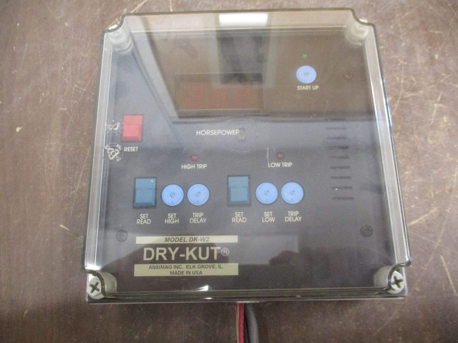 Ansimag Dry-Kut Liquid Level Control DK-W2 Used