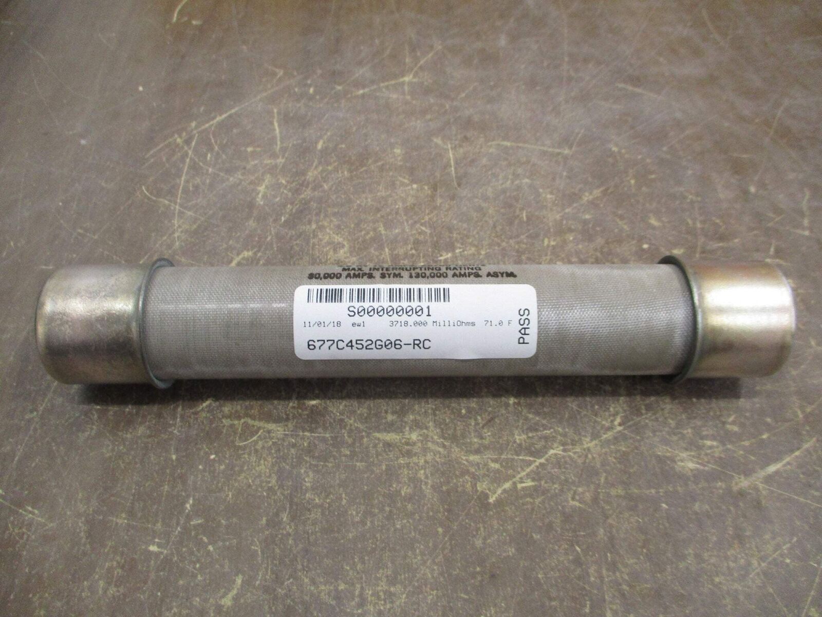 Westinghouse Fuse 677C452G06 1E 5.5kV New Surplus
