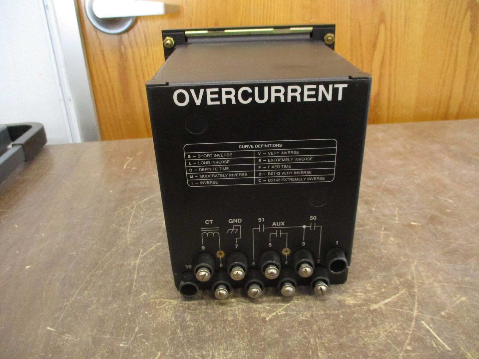 Basler Overcurrent Relay BE1-50/51B-105 Used