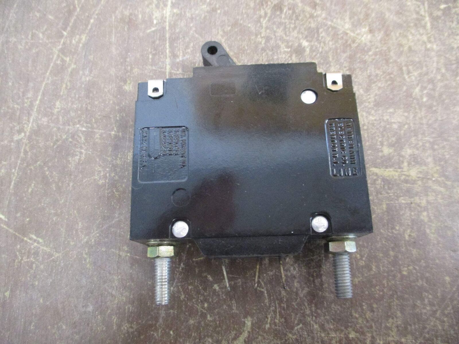 Heinemann DC Circuit Breaker AM1-B2-A-0015-03H 15A 65VDC 1P Used