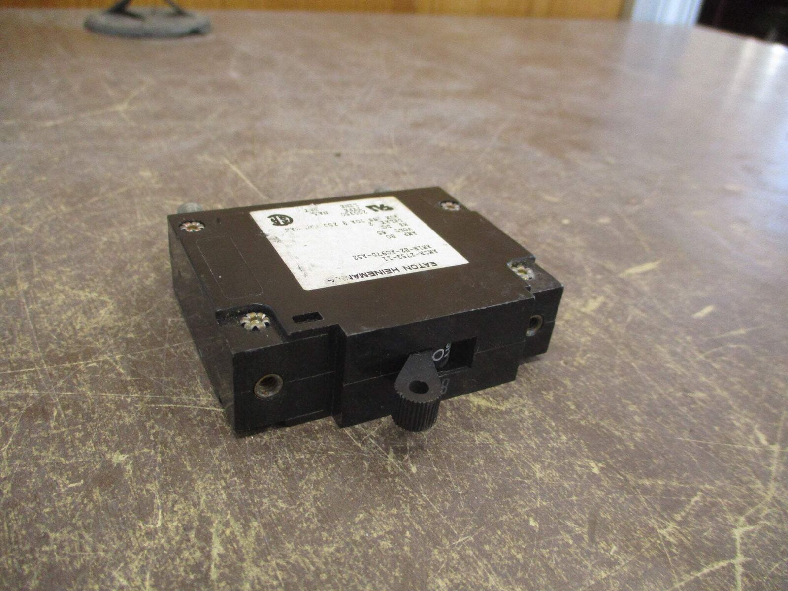 Eaton Heinemann DC Circuit Breaker AM1R-Z753-11 AM1R-B2-AC97D-A52 80A 65VDC 1P