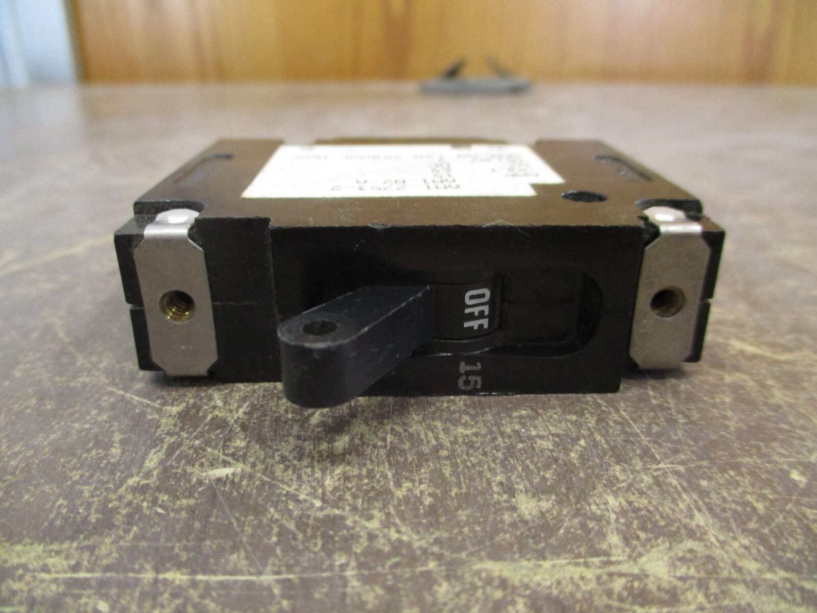 Heinemann DC Circuit Breaker AM1-Z753-2 AM1-B2-A 15A 65VDC 1P Used