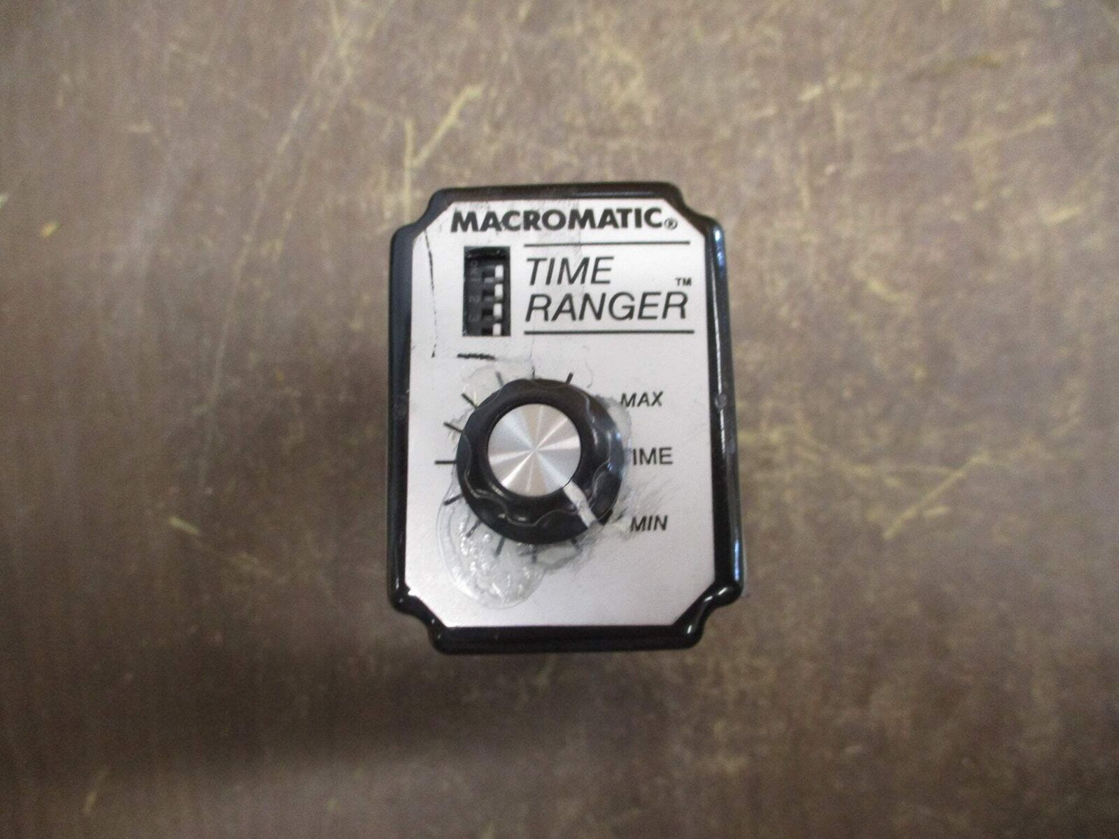 Macromatic Time Ranger Timer SS 60222 120VAC 10A w/ Base Used