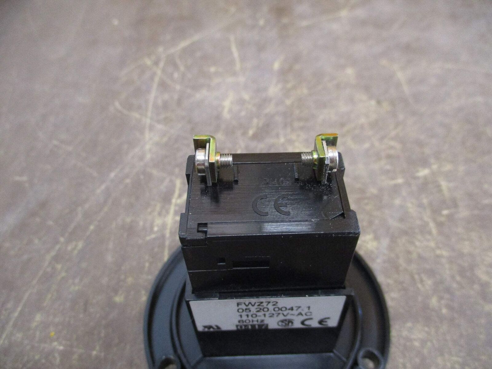 Grasslin Panel Hour Meter FWZ72 110-127VAC 60Hz Used