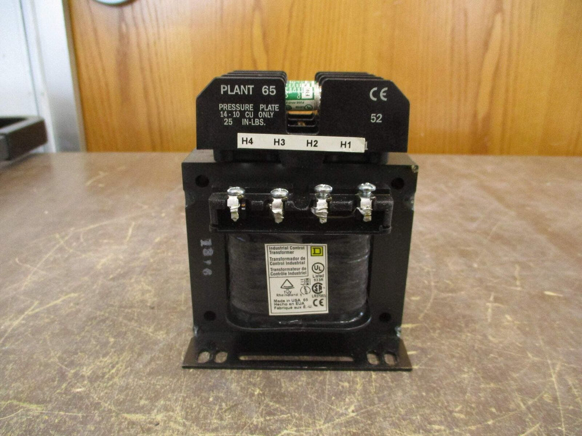 Square D Transformer 9070TF100D20 0.100KVA Pri: 208/230/460V Sec: 115V 50/60Hz