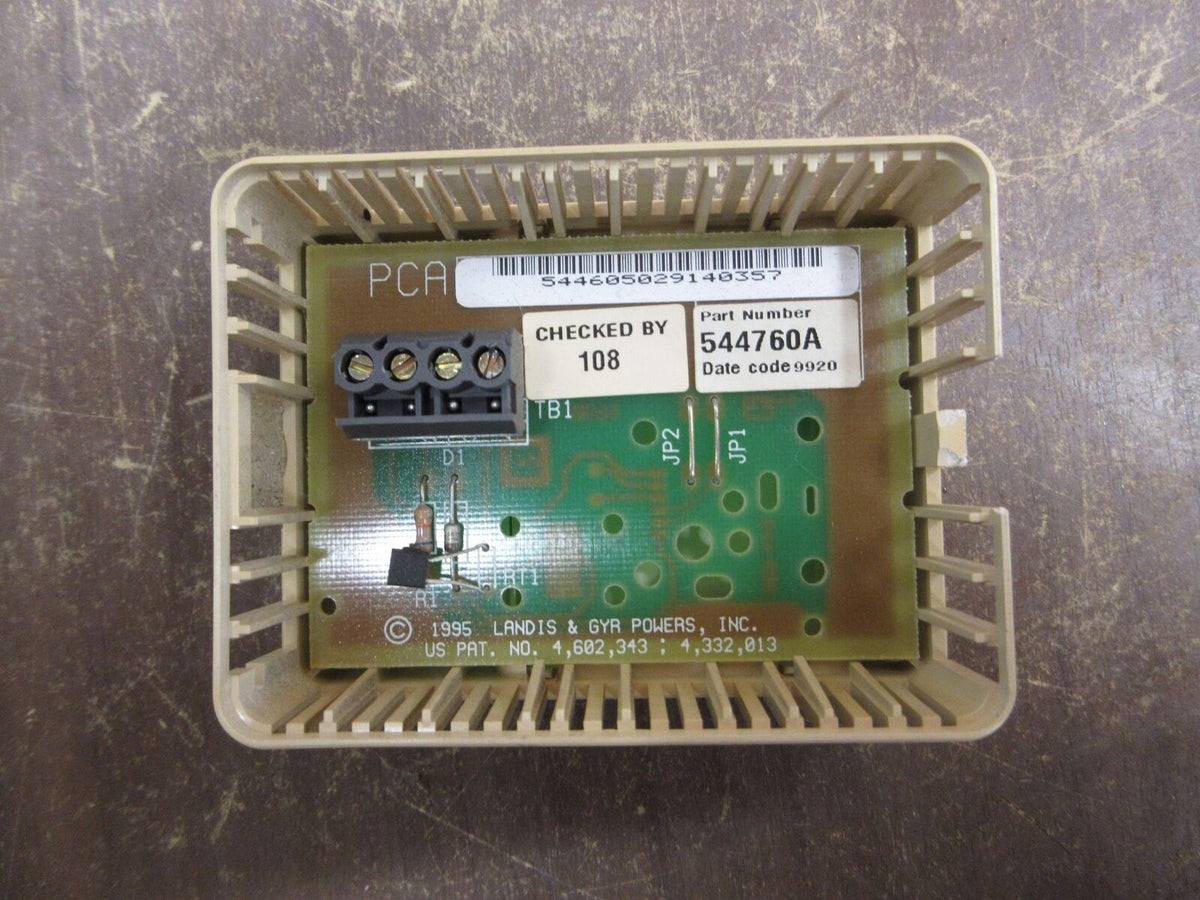 Siemens Room Temp. Sensor 544760A *No Mount* Used