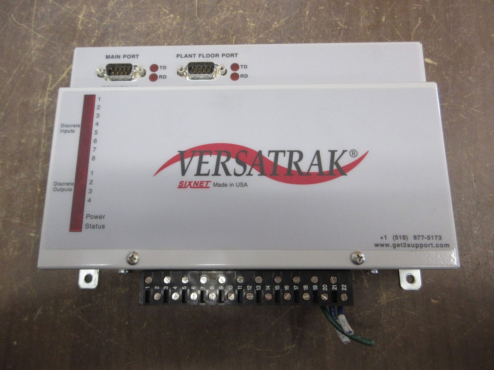 Sixnet VersaTRAK Remote Terminal Unit VT-M2-420-54P 30VDC 1A Used