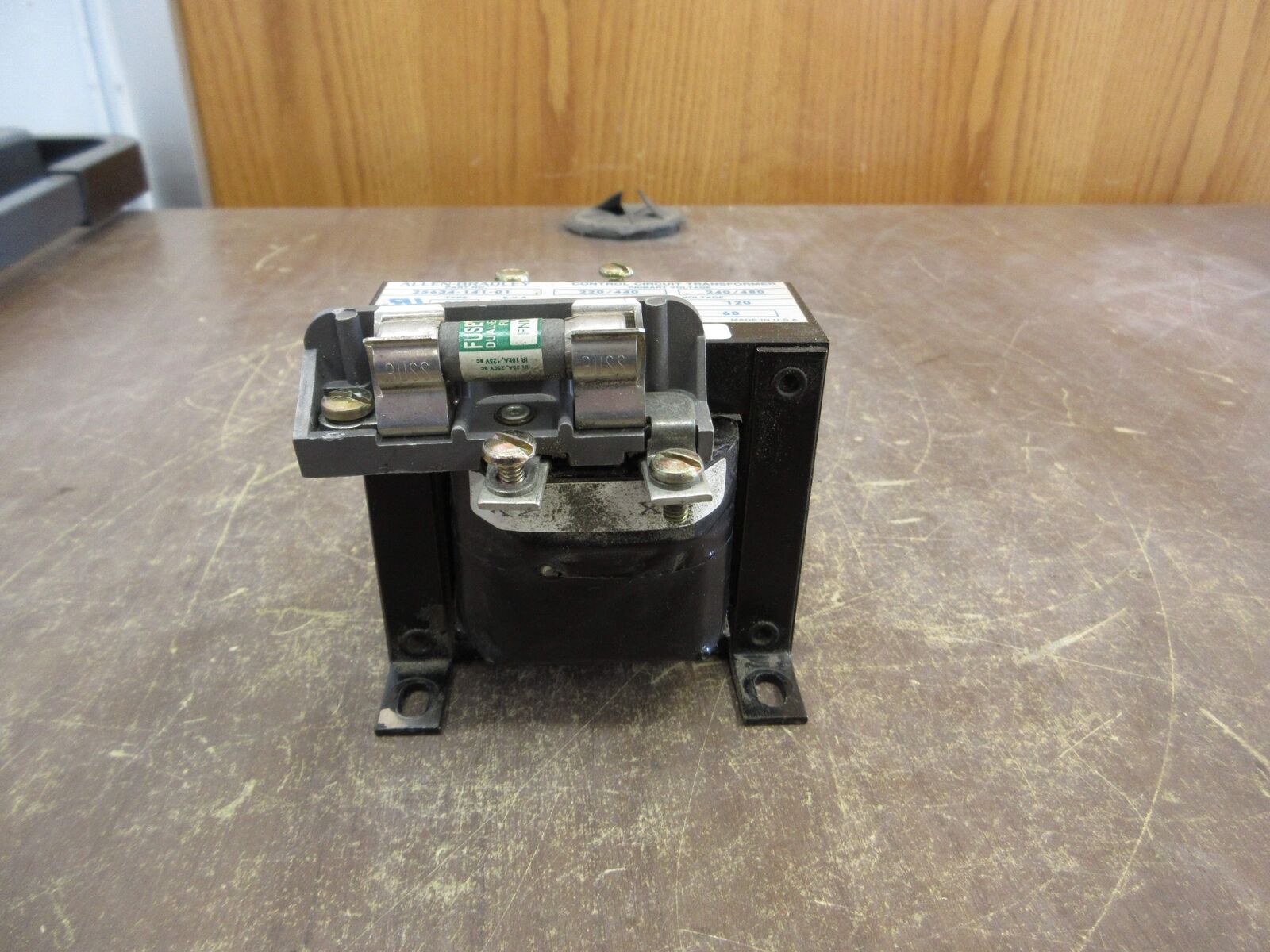 Allen-Bradley Transformer 25634-141-01 0.075kVA Pri: 240/480V Sec: 120V Used
