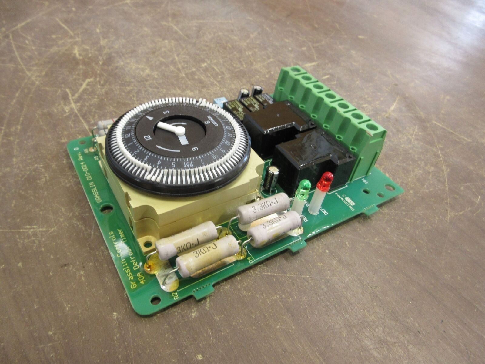 Grasslin 40A Defrost Timer 010-0014 Rev. 0 Used