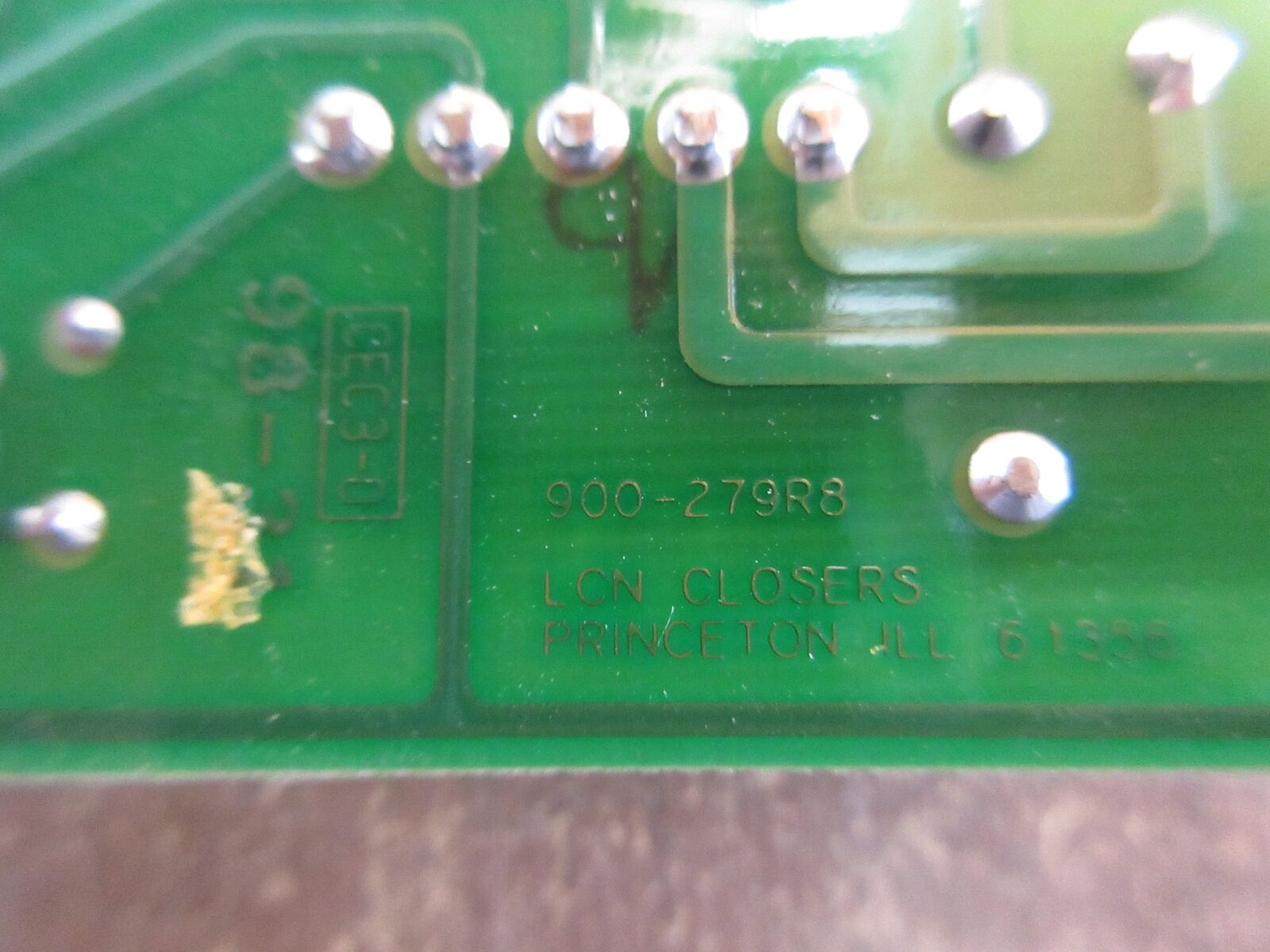 LCN Closers Time Delay Board 900-279R8 Used