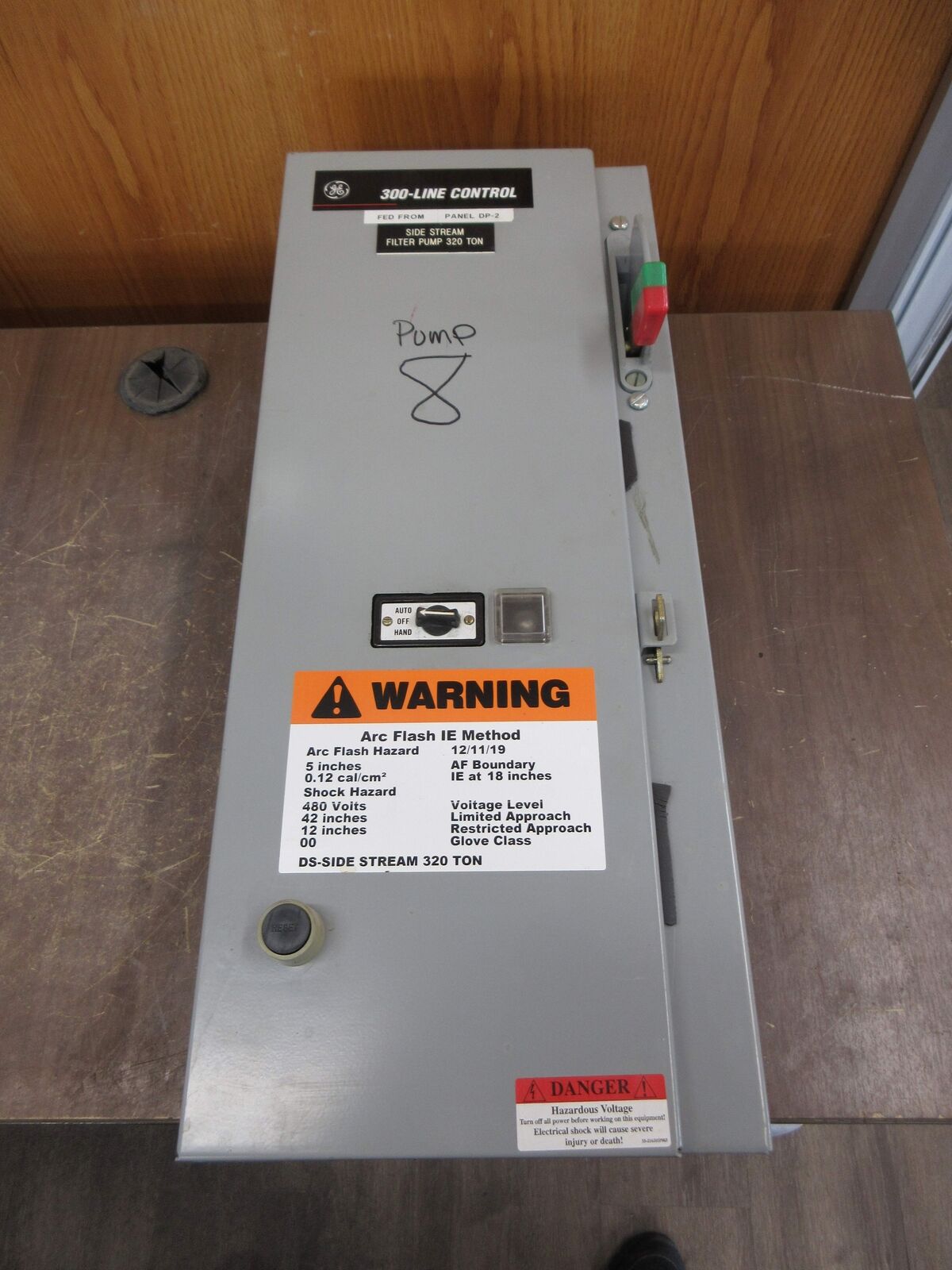 GE Size 1 Fusible Combination CR308C1**DAA 115-120V Coil 27A 600V Used